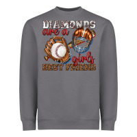 Storm diamonds are a girls best friend baseball Heavyweight Sweatshirt - texasbilliewilder