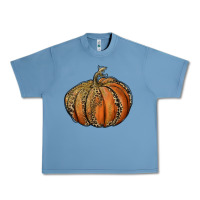 Pebble Blue leopard pumpkin Urban Heavy Tee - RanaPortraitStore