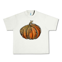 Pistachio leopard pumpkin Urban Heavy Tee - RanaPortraitStore