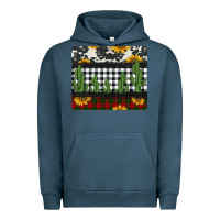 Pigment Midnight Navy cowhide cacti sunflowers christmas mousepad Urban Hoodie - Jasminsmagicworld
