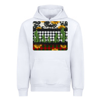 White cowhide cacti sunflowers christmas mousepad Urban Hoodie - Jasminsmagicworld