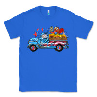 True Royal american truck and flag with stars Classic Tee - HRA Design Shop