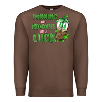 Chestnut iced coffee and luck Premium Sweatshirt - MaliasSmallBusiness