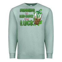 Seafoam iced coffee and luck Premium Sweatshirt - MaliasSmallBusiness