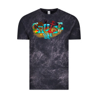 Cloud Black cruise life Vintage Tee - texasbilliewilder