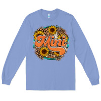 Colony Blue mini western Long Sleeve Tee - RacoonDesign