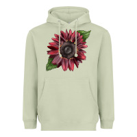 Matcha chocolate sunflower Heavyweight Hoodie - LillyAllenDesigns