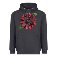 Smoke chocolate sunflower Heavyweight Hoodie - LillyAllenDesigns