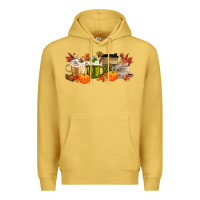 Antique Gold pumpkin spice Premium Hoodie - MaliasSmallBusiness