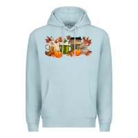 Blue Mist pumpkin spice Premium Hoodie - MaliasSmallBusiness