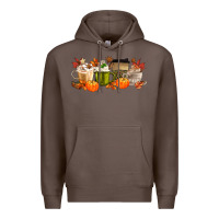 Coffee pumpkin spice Premium Hoodie - MaliasSmallBusiness