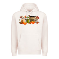 Pale Pink pumpkin spice Premium Hoodie - MaliasSmallBusiness