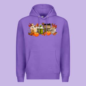 Pumpkin Spice Premium Hoodie Designed By Maliassmallbusiness