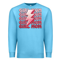 Ocean Blue girl mom Premium Sweatshirt - MaliasSmallBusiness