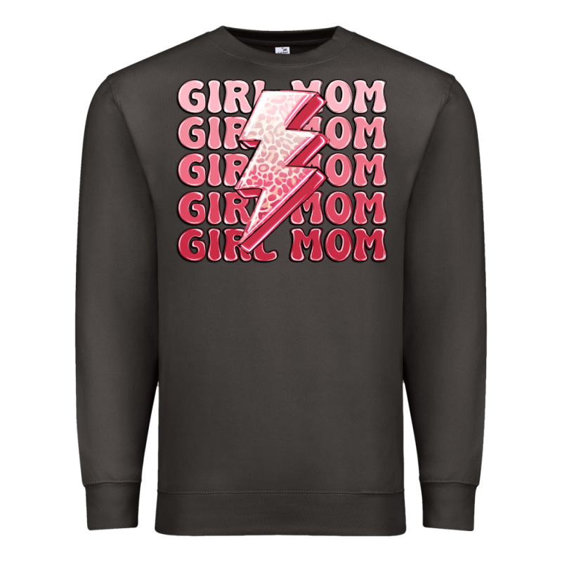 Girl Mom Premium Sweatshirt by MaliasSmallBusiness | Teevron