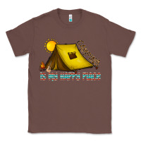 Chestnut camping is my happy place Classic Tee - CowhideDigitalArt