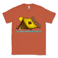 Copper camping is my happy place Classic Tee - CowhideDigitalArt