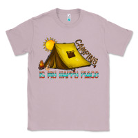 Lilac camping is my happy place Classic Tee - CowhideDigitalArt