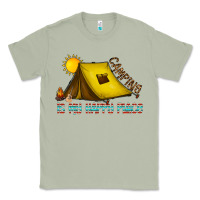 Matcha camping is my happy place Classic Tee - CowhideDigitalArt
