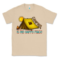 Mushroom camping is my happy place Classic Tee - CowhideDigitalArt