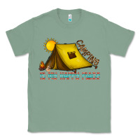 Sage camping is my happy place Classic Tee - CowhideDigitalArt