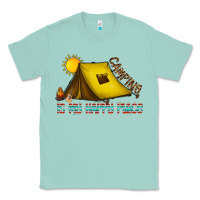 Seafoam camping is my happy place Classic Tee - CowhideDigitalArt