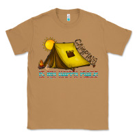 Toasted Coconut camping is my happy place Classic Tee - CowhideDigitalArt