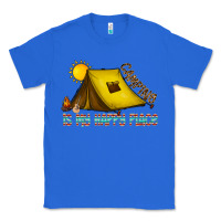 True Royal camping is my happy place Classic Tee - CowhideDigitalArt