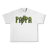 Lunar Rock papa  lightning camouflage Urban Heavy Tee - BarkalooDesign