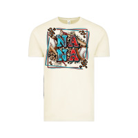 Vintage Arctic baseball nana with leopard Vintage Tee - Zillion Design Studio