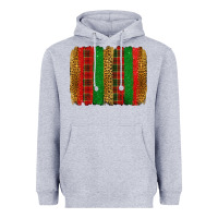 Heather Grey Christmas brushstroke Heavyweight Hoodie - Jasminsmagicworld