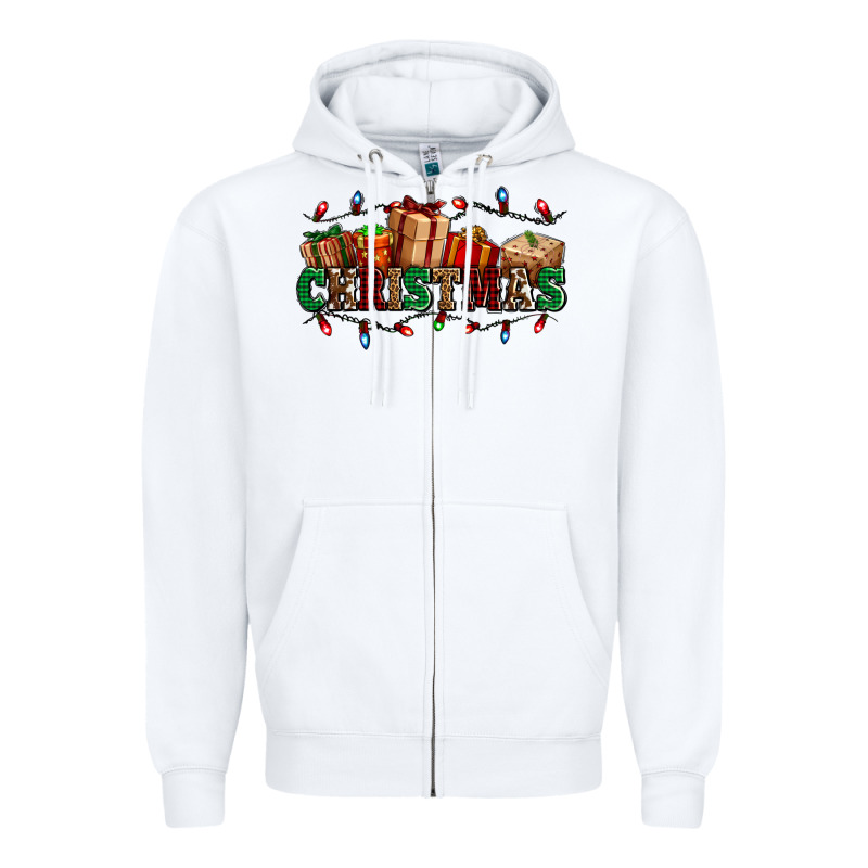 Western Christmas Gifts Zipper Hoodie by AdoDesignShop | Teevron