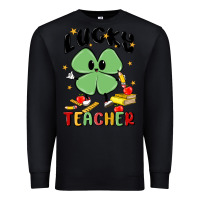 Black lucky teacher Premium Sweatshirt - MaliasSmallBusiness