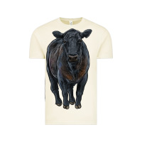 Vintage Arctic black angus cattle Vintage Tee - RanaPortraitStore