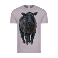 Vintage Zinc black angus cattle Vintage Tee - RanaPortraitStore