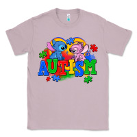 Lilac autism stitch with lilo Classic Tee - AdoDesignShop