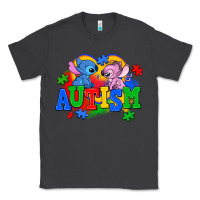 Smoke autism stitch with lilo Classic Tee - AdoDesignShop