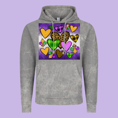 Mardi Gras Vintage Hoodie Designed By Jahusdesignshop
