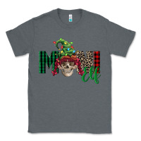 Charcoal Heather girl mini elf skull Classic Tee - FaDigitalArtStudio