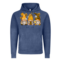 Vintage Denim bumble bee gnomes Vintage Hoodie - Zillion Design Studio