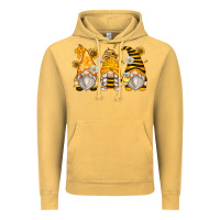 Vintage Mustard bumble bee gnomes Vintage Hoodie - Zillion Design Studio