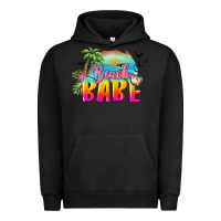 Pigment Black beach babe Urban Hoodie - BarkalooDesign