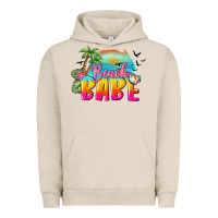 Pigment French Oak beach babe Urban Hoodie - BarkalooDesign
