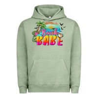 Pigment Oil Green beach babe Urban Hoodie - BarkalooDesign