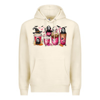Tofu Scream Coffee Cups Premium Hoodie - MaliasSmallBusiness