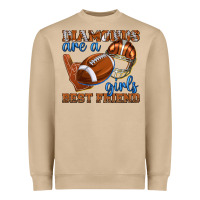 Mushroom diamonds are a girls best friend football Heavyweight Sweatshirt - texasbilliewilder