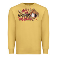 Antique Gold that's my grandson out there Premium Sweatshirt - MaliasSmallBusiness