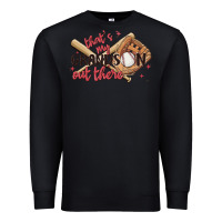 Black that's my grandson out there Premium Sweatshirt - MaliasSmallBusiness