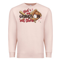 Pale Pink that's my grandson out there Premium Sweatshirt - MaliasSmallBusiness