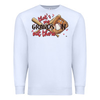 White that's my grandson out there Premium Sweatshirt - MaliasSmallBusiness